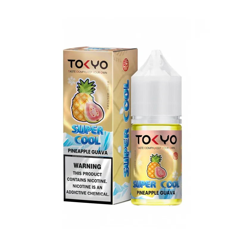 Tokyo Super Cool Pineapple Guava 50MG 30ml New Arrival