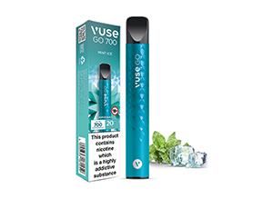 Vuse Go 700 Mint Ice 700Puffs 34mg Disposbale