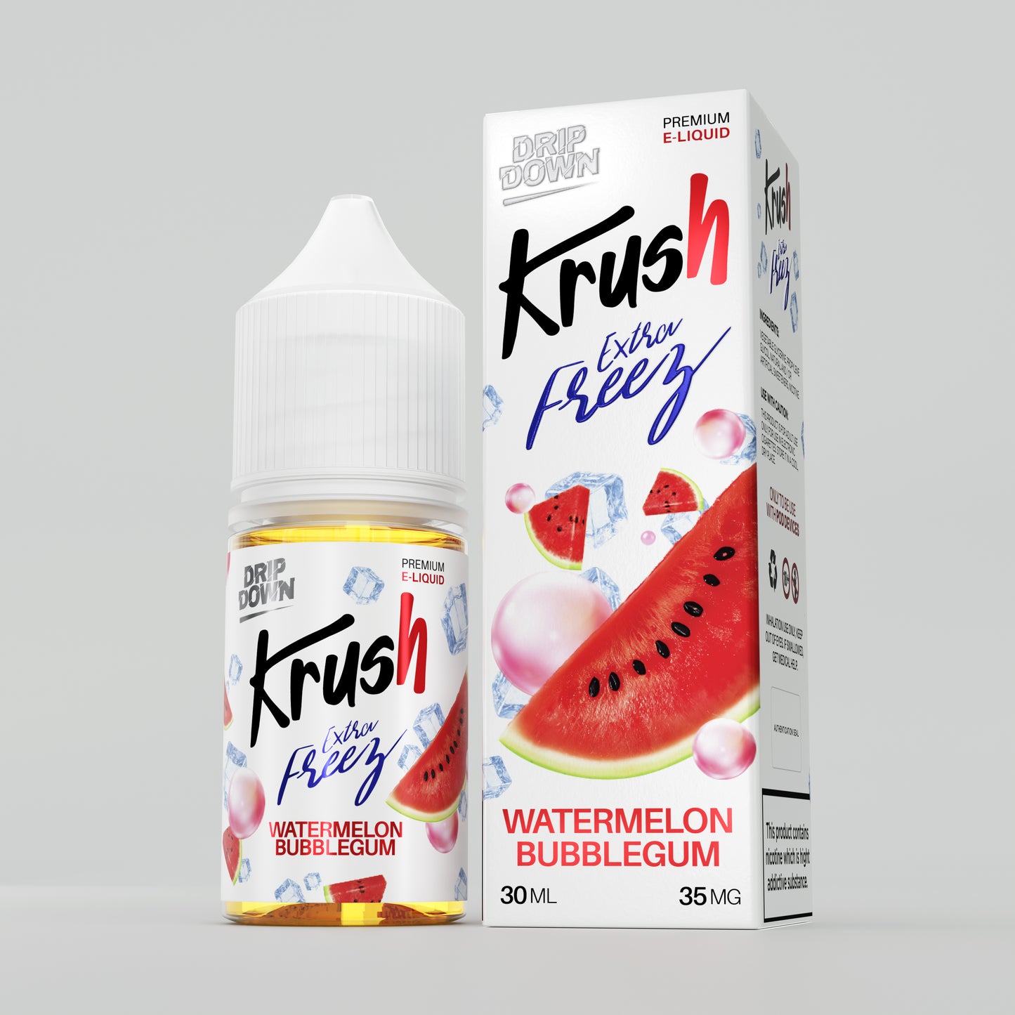 Drip Down Krush Extra Freez 55MG 30ml New Arrival