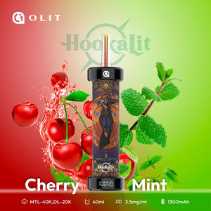 Hookalit 40000 Puffs 3.5mg 40ml 1300mAh Battery