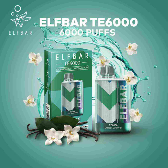 Elf Bar TE6000 Puffs 5% Disposable Kit