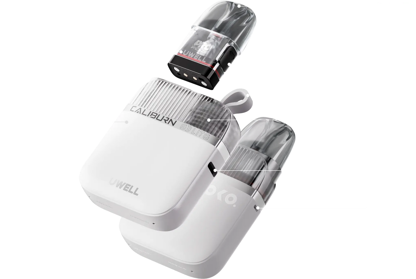 Uwell G3 Lite Koko 25W 1200mAh Pod Kit New Arrival