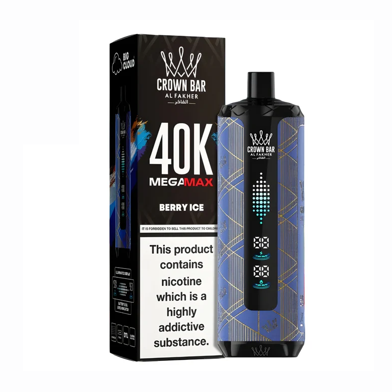 Al Fakhir Crown Bar Mega 40K Puffs Disposable