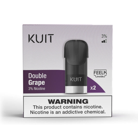 Kuit Pod Double Grape 3%