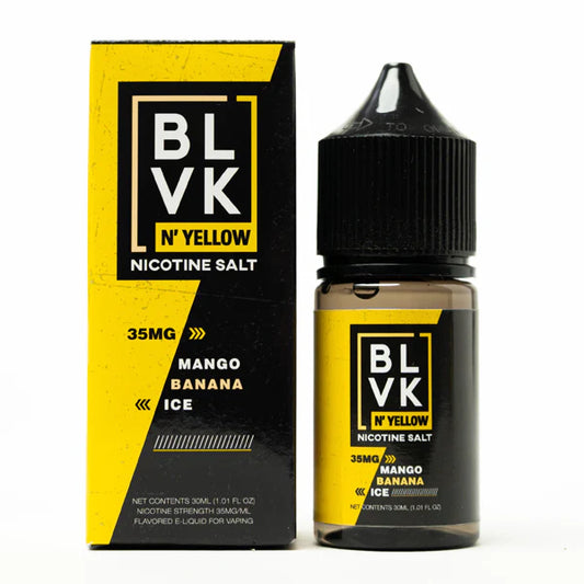 Blvk N Yellow Series Mango Banana Ice 35mg 30ml