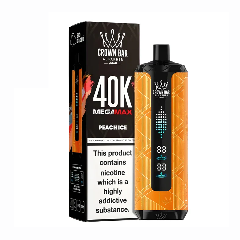Al Fakhir Crown Bar Mega 40K Puffs Disposable