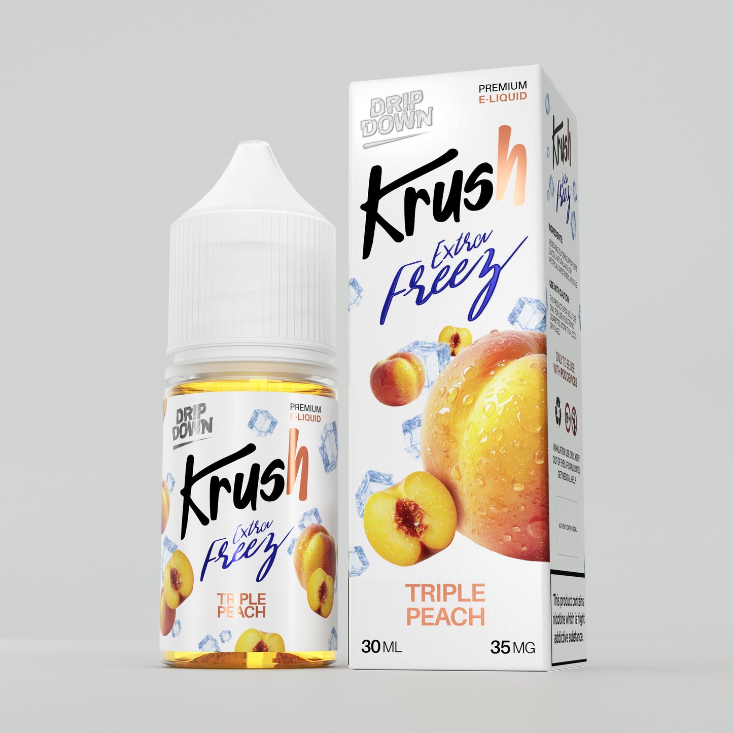 Drip Down Krush Extra Freez 55MG 30ml New Arrival