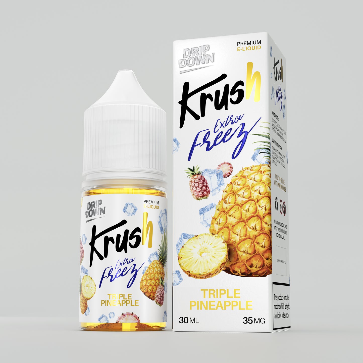 Drip Down Krush Extra Freez 55MG 30ml New Arrival