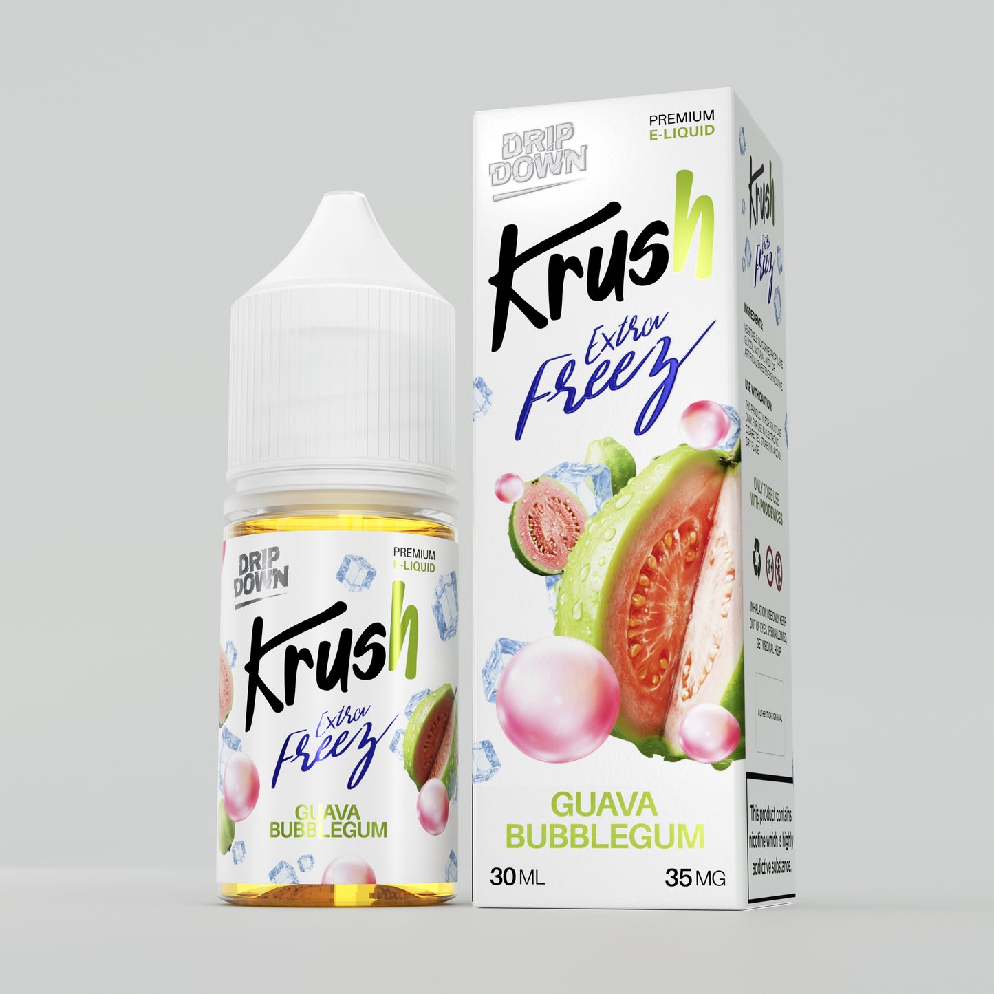 Drip Down Krush Extra Freez 55MG 30ml New Arrival
