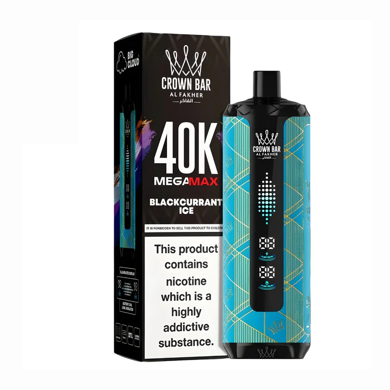Al Fakhir Crown Bar Mega 40K Puffs Disposable