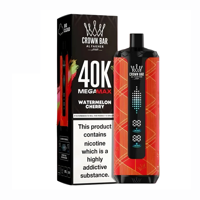 Al Fakhir Crown Bar Mega 40K Puffs Disposable