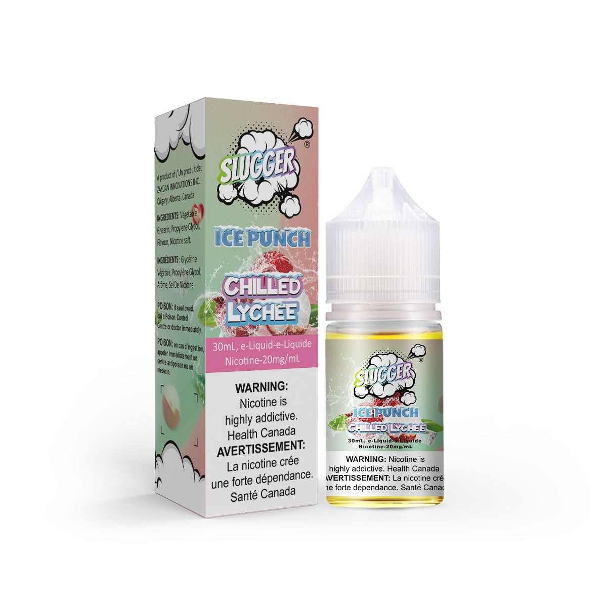 Slugger 20mg 30ml iced Salt Nic