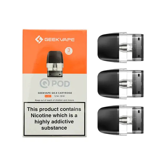 Geekvape Q Pods 0.6ohm 0.8ohm