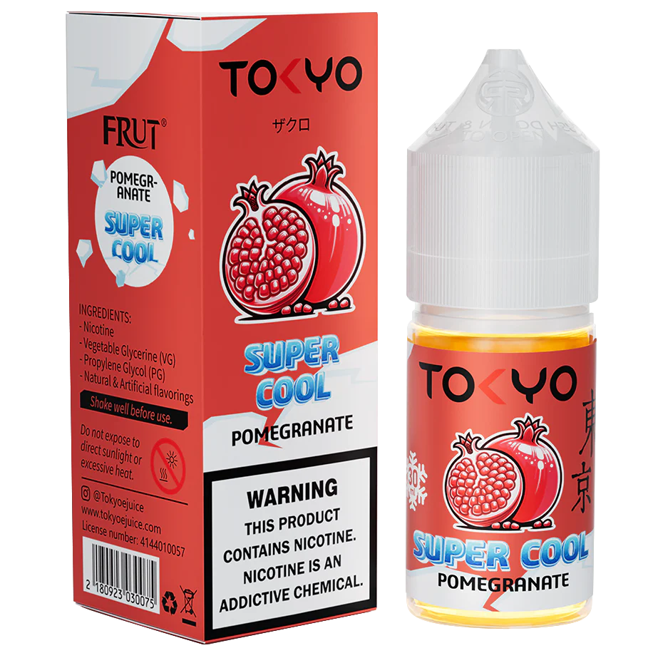 Tokyo Super Cool Pomegranate 30ml