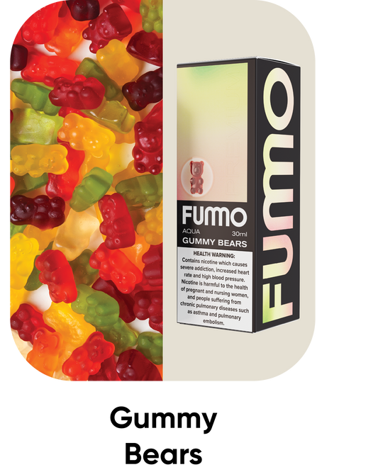 Fummo Aqua Gummy Bears 20mg 30ml