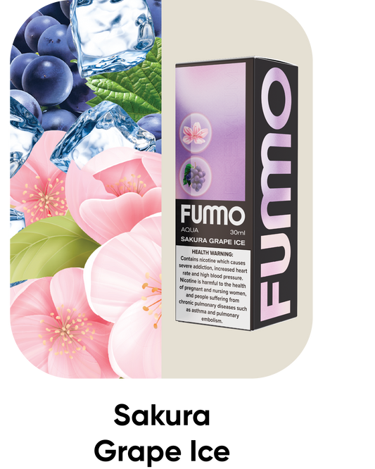 Fummo Aqua Sakura Grape Ice 20mg 30ml