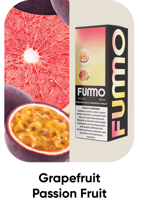 Fummo Aqua Grapefruit Passion Fruit 20mg 30ml