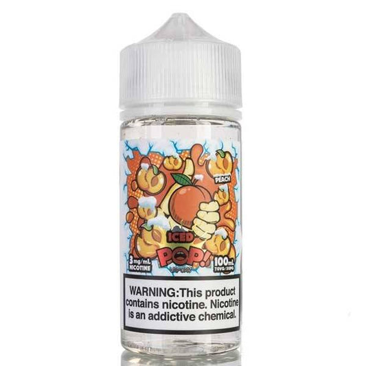 Pop Vapors Peach Iced 3mg 100ml