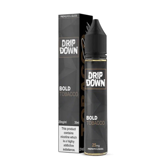 Drip Down Bold Tobacco 25mg 30ml