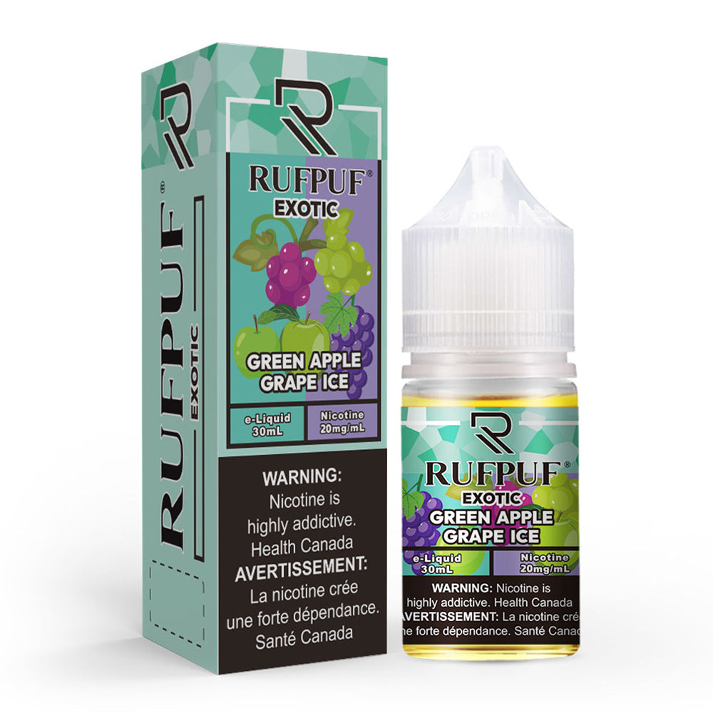 Rufpuf Exotic Green Grape Apple ice 20mg 30ml