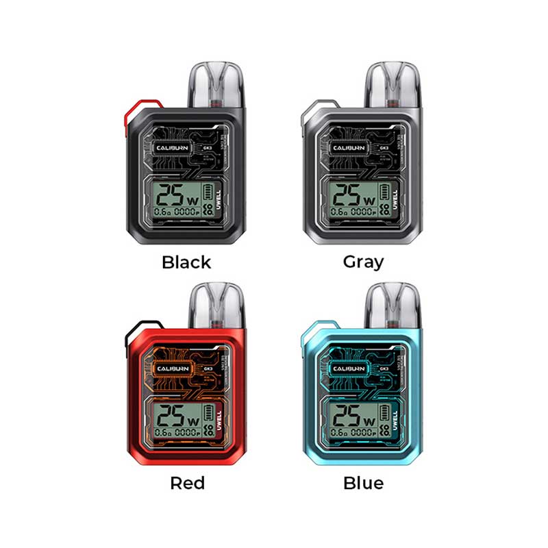 Uwell Koko Gk3 25W 900mAh Kit Black