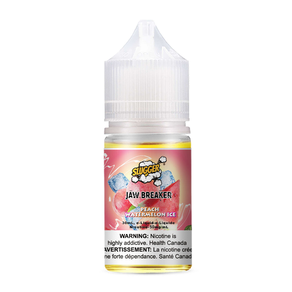 Slugger Jaw Breaker Peach Watermelon Ice 35mg 30ml