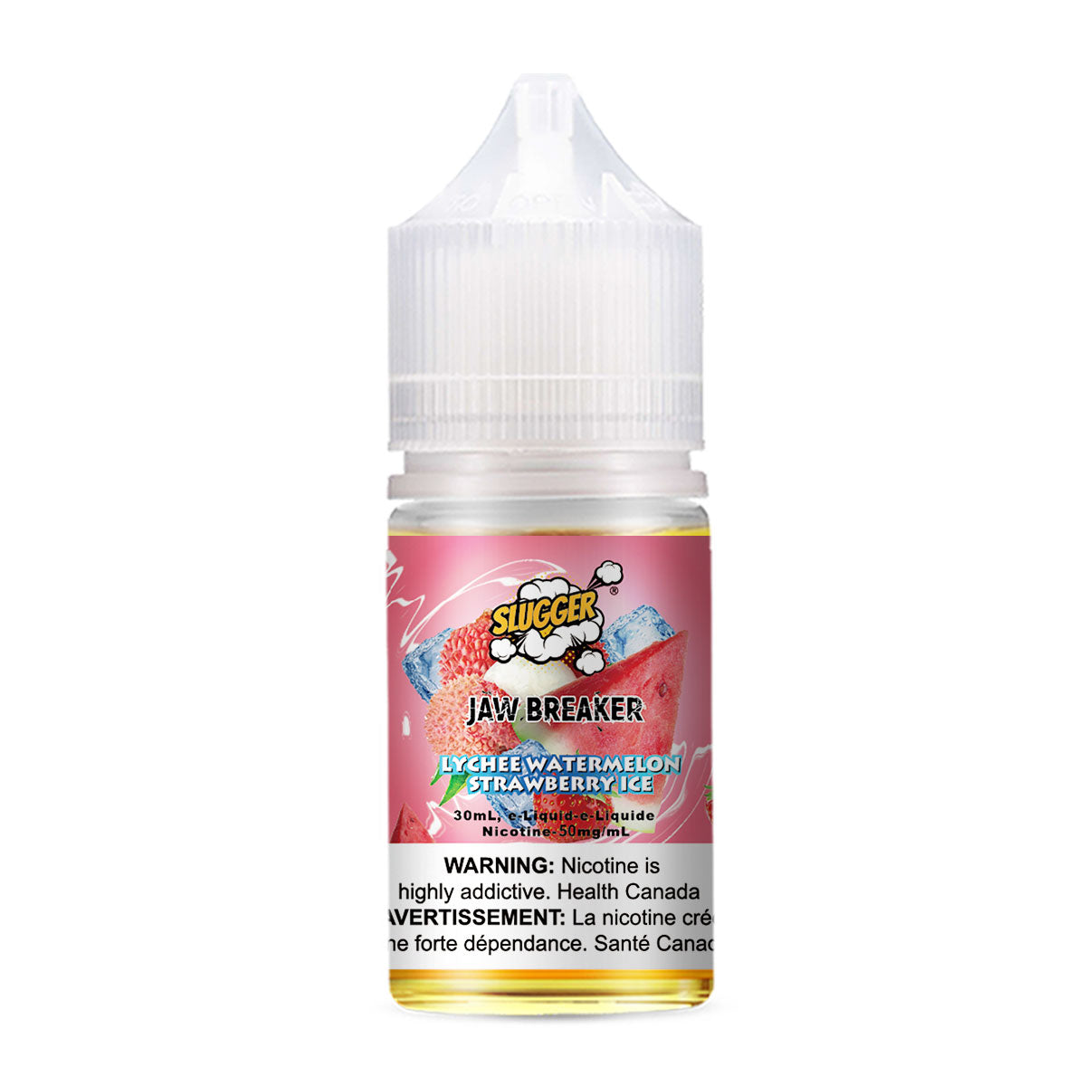 Slugger Jaw Breaker lychee Watermelon Strawberry Ice 35mg 30ml