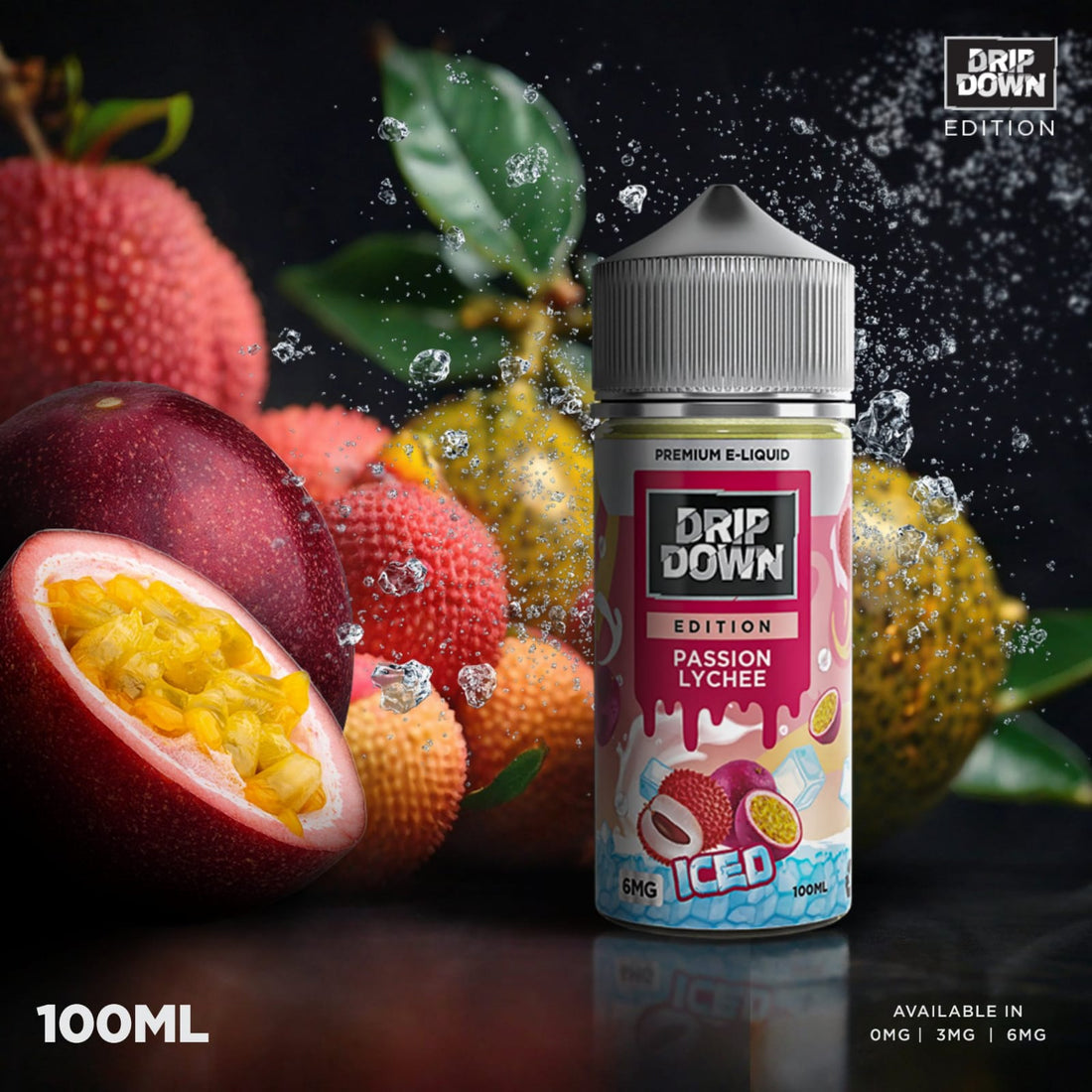 Drip Down Edition Series 0mg 100ml Iced