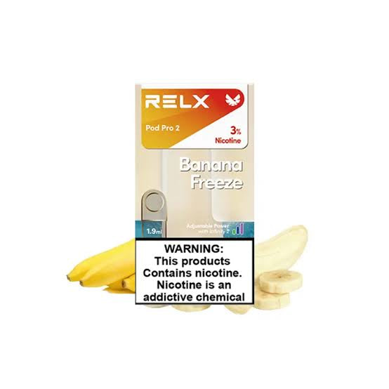 Relx Banana Freeze 3% 1.9ml Pod