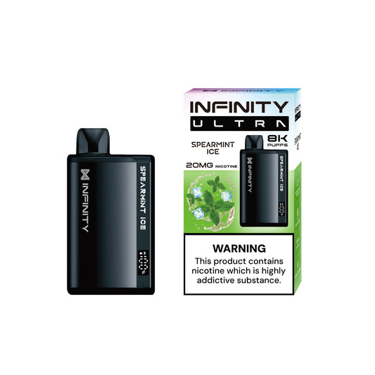 Infinity Ultra 8000Puffs 20MG 650mAh New Arrival