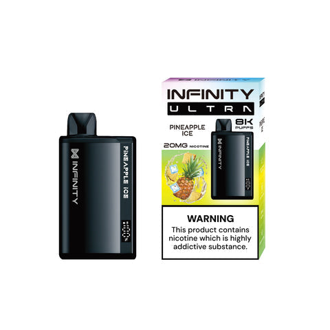 Infinity Ultra 8000Puffs 20MG 650mAh New Arrival
