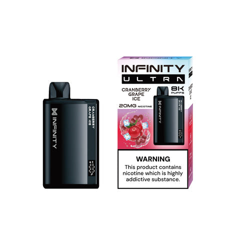 Infinity Ultra 8000Puffs 20MG 650mAh New Arrival