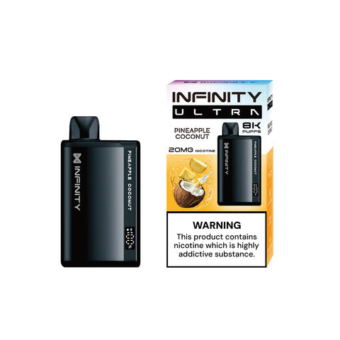 Infinity Ultra 8000Puffs 20MG 650mAh New Arrival