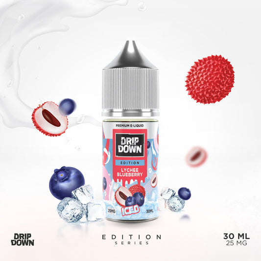 Drip Down Edition Lychee Blueberry 25mg ice 30ml