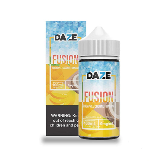 Daze Fusion Series Pineapple Coconut Banana 3mg 100ml