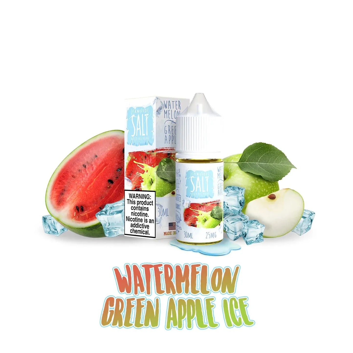 Skwezed Watermelon Green Apple Ice 25MG 30ml