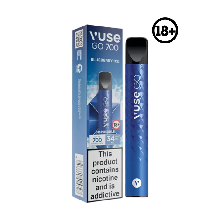 Vuse Go 700 Blueberry Ice 700Puffs 34mg Disposable