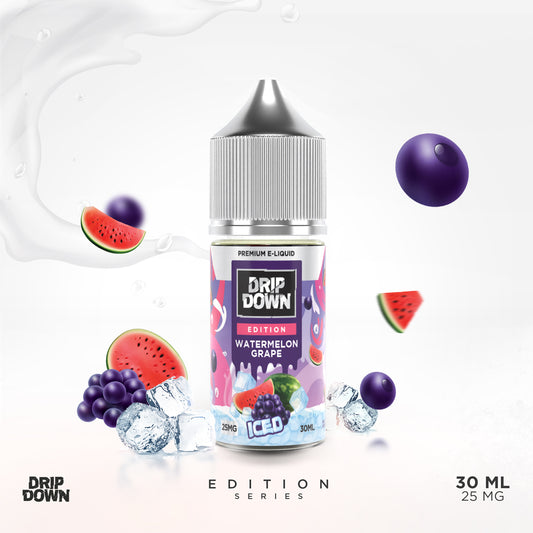 Drip Down Edition Watermelon Grape Ice 25mg 30ml