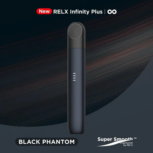 Relx Infinity Plus 380mAh Kit Black Phantom