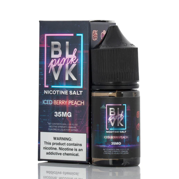Blvk Pink Series Iced Berry Peach 20mg 30ml