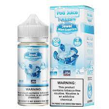 Pod Juice Freeze Jewel Mint Saphire 3mg 100ml