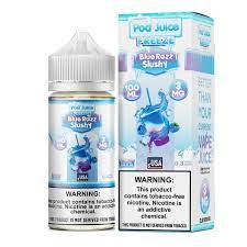 Pod Juice Freeze Blue Razz Slushy 6mg 100ml