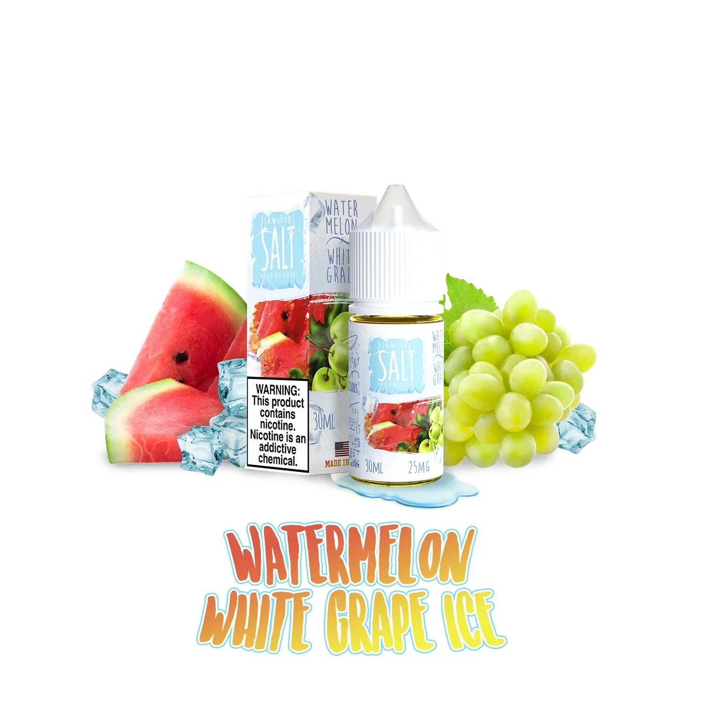 Skwezed Watermelon White Grape Ice 25mg 30ml