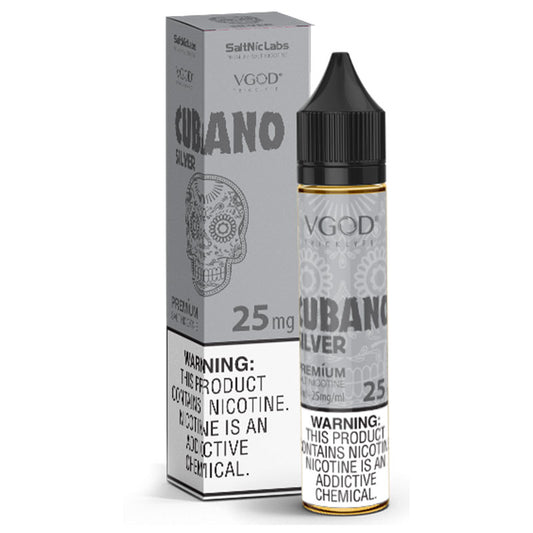 Vgod Cubano Silver 25mg 30ml